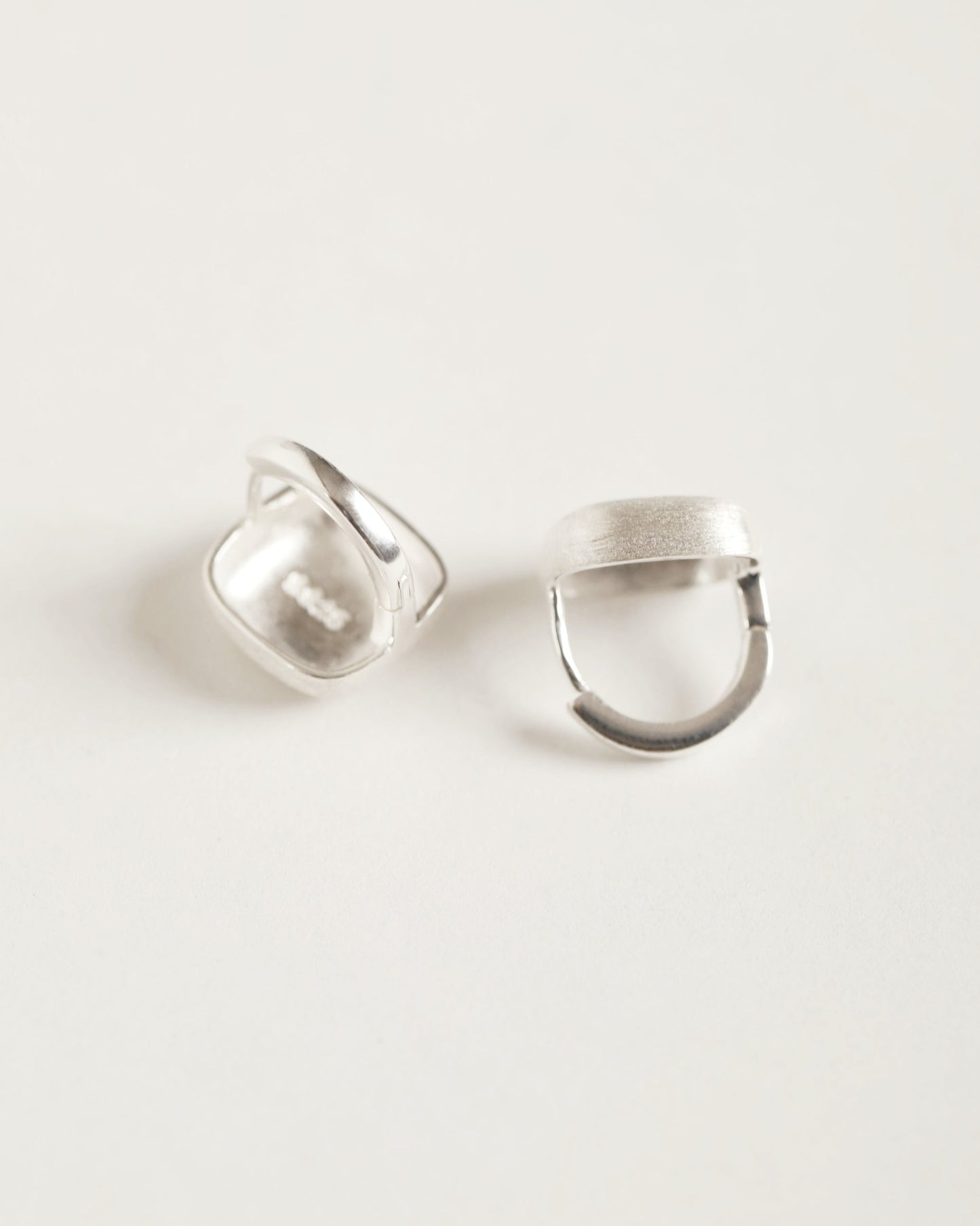 925 Sterling Silver, earrings silver